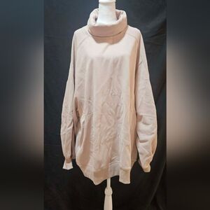 New LIT oversized turtleneck Sweatshirt